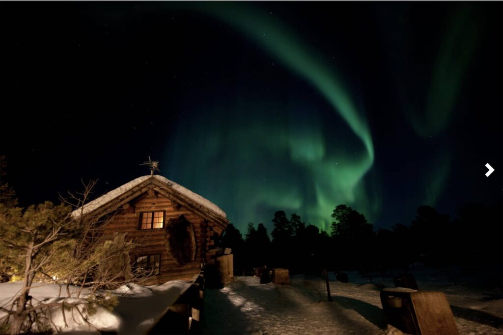 aurora boreale engholm husky lodge